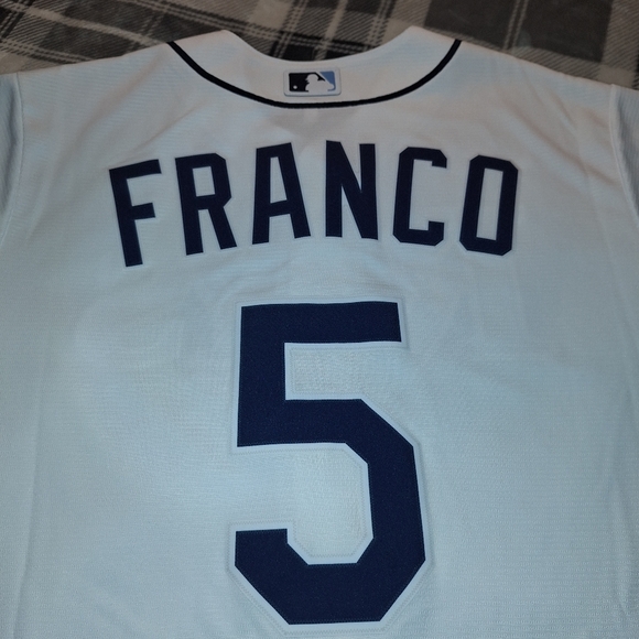 Nike Tampa Bay Rays Wander Franco Jersey Baseball Men’s Size: M - Picture 7 of 10